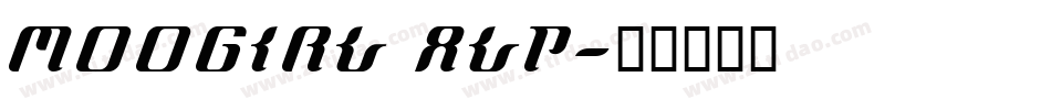 MOOGIRL ALP字体转换